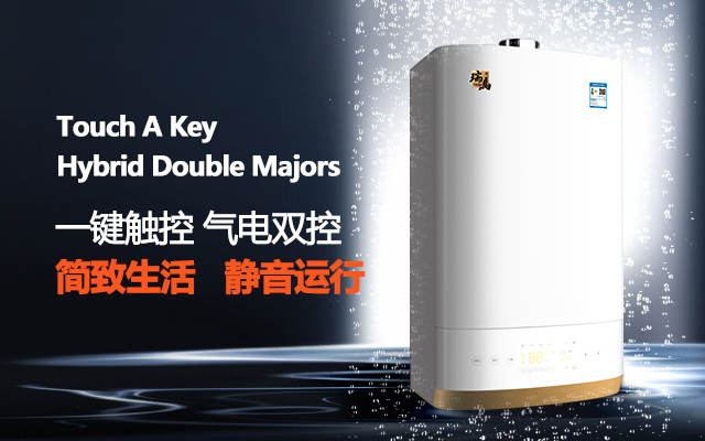 雙能源壁掛爐，省氣25%